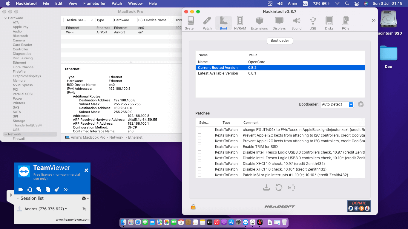 Lenovo Thinkpad L440 2nd [Haswell   Intel HD 4600 + PS2 SMBUS]   OpenCore 9